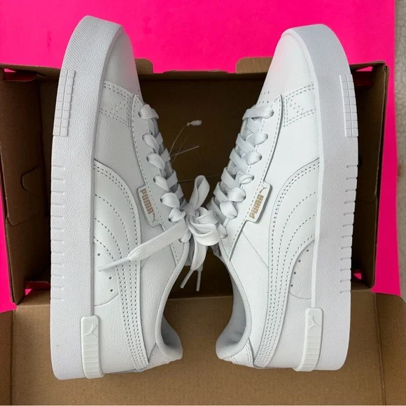 ❤️New PUMA Women's Court Sneaker, White, Size 6.5 - Picture 10 of 15